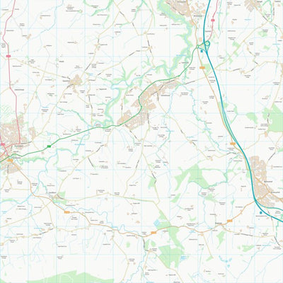 UK Topographic Maps South Lanarkshire (NS74) digital map