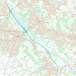 UK Topographic Maps South Lanarkshire (NS75) digital map