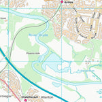 UK Topographic Maps South Lanarkshire (NS75) digital map