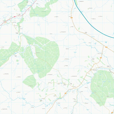 UK Topographic Maps South Lanarkshire (NS82) digital map