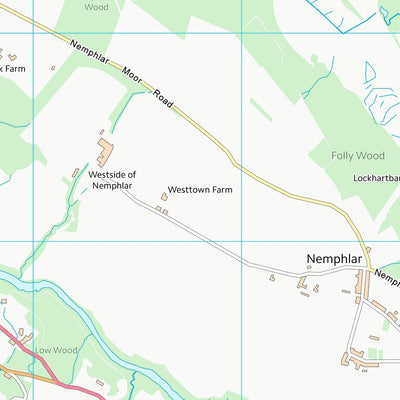 UK Topographic Maps South Lanarkshire (NS84) digital map