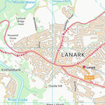 UK Topographic Maps South Lanarkshire (NS84) digital map