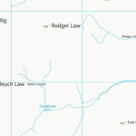 UK Topographic Maps South Lanarkshire (NS90) digital map