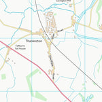 UK Topographic Maps South Lanarkshire (NS93) digital map