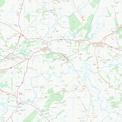 UK Topographic Maps South Lanarkshire (NS94) digital map