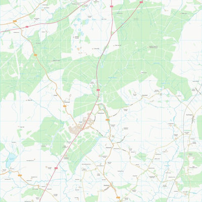 UK Topographic Maps South Lanarkshire (NS95) digital map