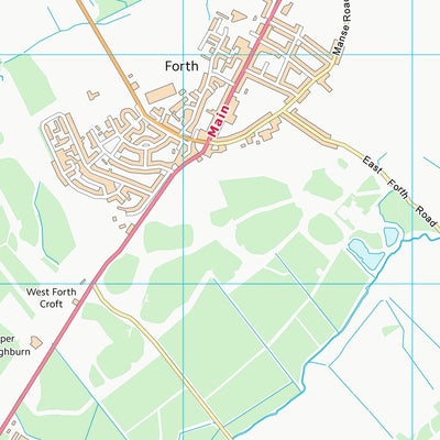 UK Topographic Maps South Lanarkshire (NS95) digital map