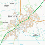 UK Topographic Maps South Lanarkshire (NT03) digital map