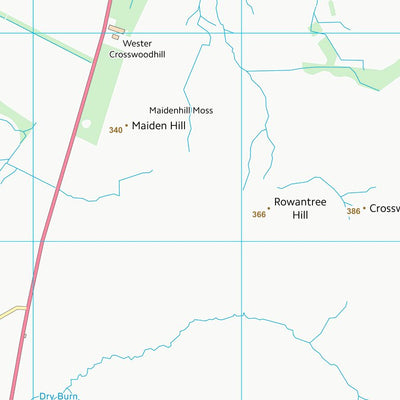 UK Topographic Maps South Lanarkshire (NT05) digital map