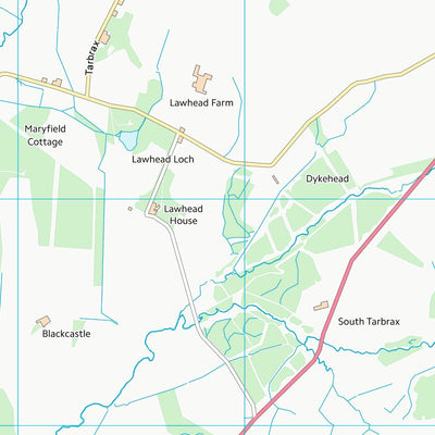 UK Topographic Maps South Lanarkshire (NT05) digital map