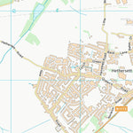 UK Topographic Maps South Norfolk District (TG10) digital map