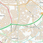 UK Topographic Maps South Oxfordshire District (SP50) digital map