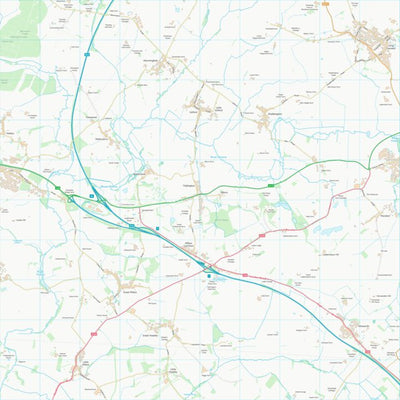 UK Topographic Maps South Oxfordshire District (SP60) digital map
