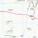 UK Topographic Maps South Oxfordshire District (SU58) digital map