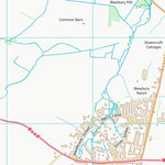 UK Topographic Maps South Oxfordshire District (SU58) digital map