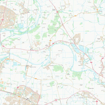 UK Topographic Maps South Oxfordshire District (SU59) digital map