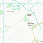 UK Topographic Maps South Oxfordshire District (SU69) digital map