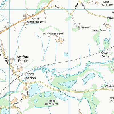UK Topographic Maps South Somerset District (ST30) digital map