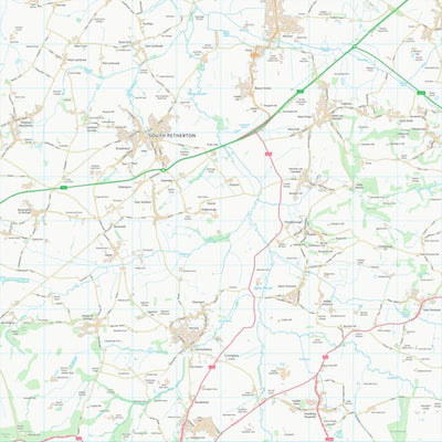 UK Topographic Maps South Somerset District (ST41) digital map