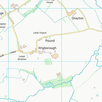 UK Topographic Maps South Somerset District (ST41) digital map