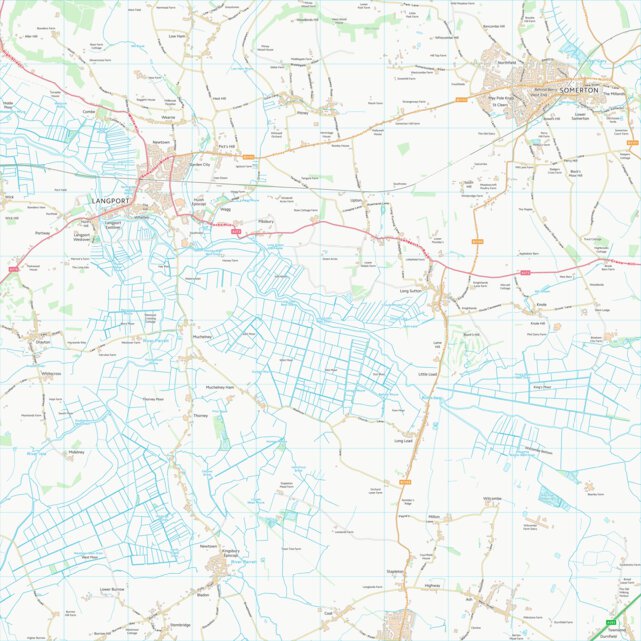 South Somerset District (ST42) Map by UK Topographic Maps | Avenza Maps