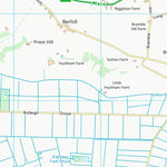 UK Topographic Maps South Somerset District (ST43) digital map