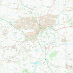 UK Topographic Maps South Somerset District (ST51) digital map