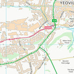 UK Topographic Maps South Somerset District (ST51) digital map