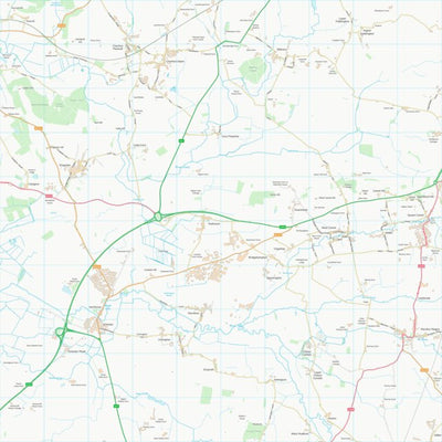UK Topographic Maps South Somerset District (ST52) digital map