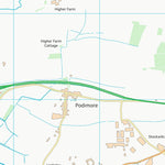 UK Topographic Maps South Somerset District (ST52) digital map