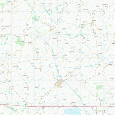 UK Topographic Maps South Staffordshire District (SJ81) digital map