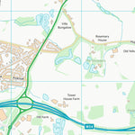 UK Topographic Maps South Staffordshire District (SJ90) digital map