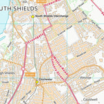 UK Topographic Maps South Tyneside District (B) (NZ36) digital map