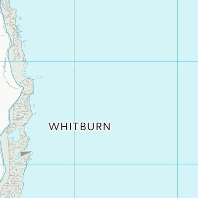 UK Topographic Maps South Tyneside District (B) (NZ46) digital map