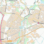 UK Topographic Maps St. Helens District (B) (SJ59) digital map