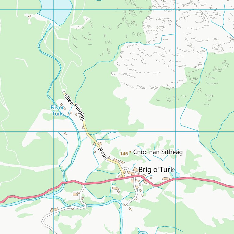 Stirling Ranges Topographical Map Stirling (NN50) Map by UK Topographic Maps | Avenza Maps