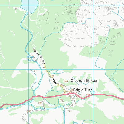 UK Topographic Maps Stirling (NN50) digital map
