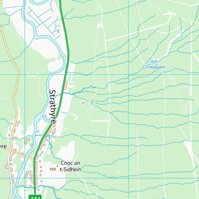 UK Topographic Maps Stirling (NN51) digital map