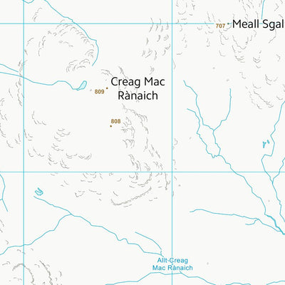UK Topographic Maps Stirling (NN52) digital map