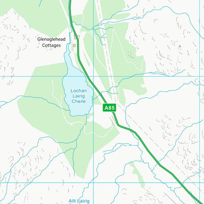 UK Topographic Maps Stirling (NN52) digital map