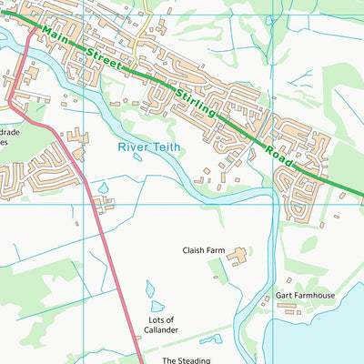 UK Topographic Maps Stirling (NN60) digital map