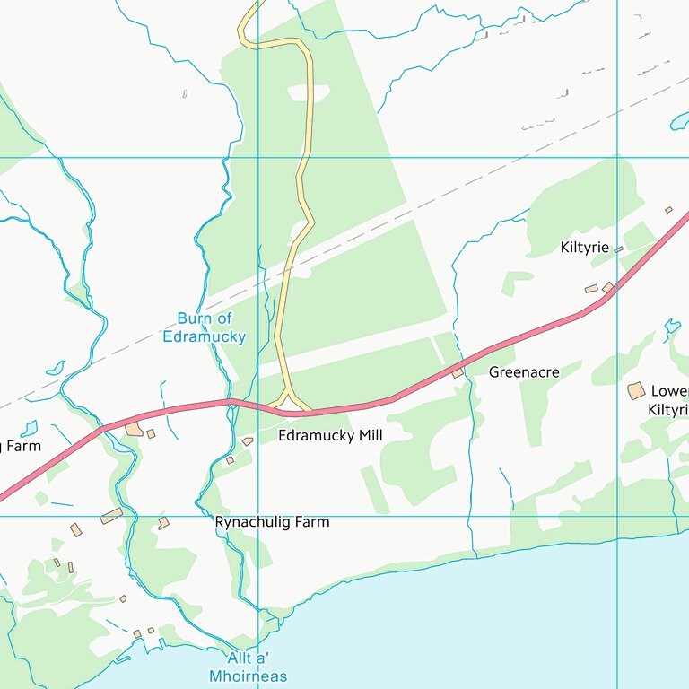 Stirling Ranges Topographical Map Stirling (NN63) Map by UK Topographic Maps | Avenza Maps