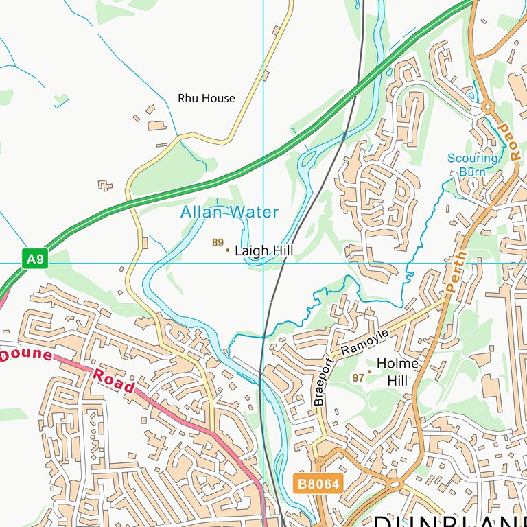 Stirling (NN70) Map by UK Topographic Maps | Avenza Maps