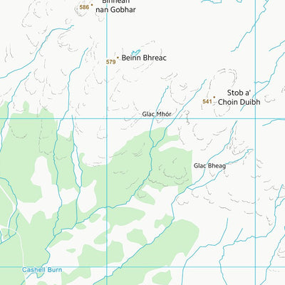 UK Topographic Maps Stirling (NS49) digital map