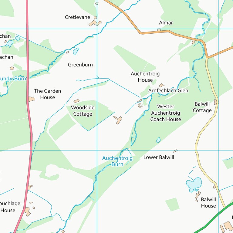 Stirling Ranges Topographical Map Stirling (NS59) Map by UK Topographic Maps | Avenza Maps