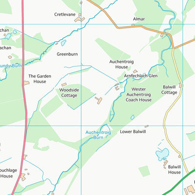 UK Topographic Maps Stirling (NS59) digital map