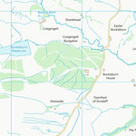 UK Topographic Maps Stirling (NS78) digital map