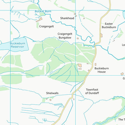 UK Topographic Maps Stirling (NS78) digital map