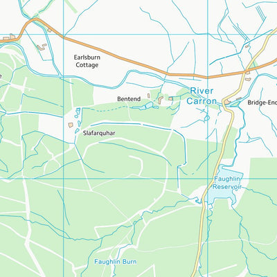 UK Topographic Maps Stirling (NS78) digital map