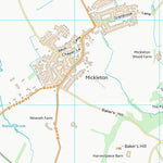 UK Topographic Maps Stratford-on-Avon District (SP14) digital map